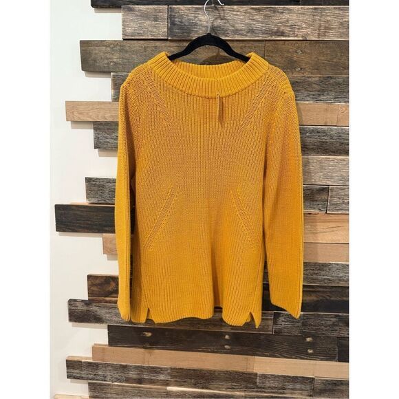 Talbots NWT crew neck chunky KNIT SWEATER sz XL - Picture 1 of 6